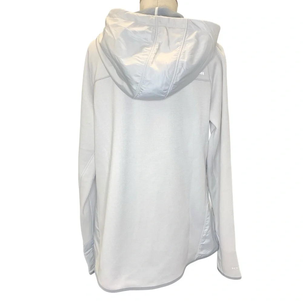 UNDER ARMOUR‎ White ColdGear Full-Zip Hoodie – Size M